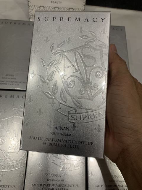 Nước hoa nam Afnan Supremacy Silver edp 100ml full seal