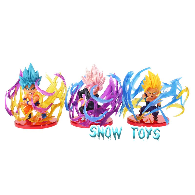 Mô hình Dragon Ball - Trọn bộ 9 nhân vật Dragon Ball Super tự chọn - Dragon Ball Super WCF Burst - Cao 8,5cm