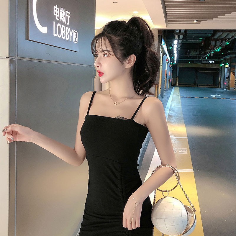 Váy Nữ Ôm Body Hai Dây, Đầm Nữ Rút Eo Quyến Rũ, Sexy Moda.H | BigBuy360 - bigbuy360.vn