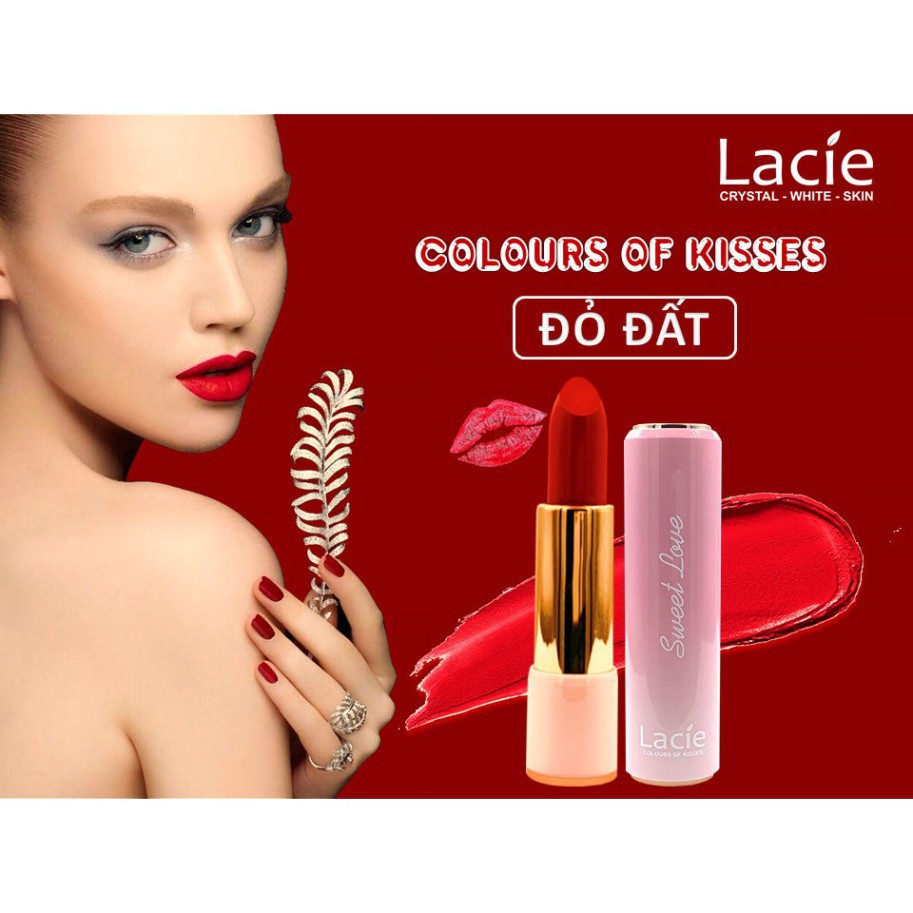 SON MÔI LÌ LACIE DƯỠNG MỊN CHỐNG KHÔ MÔI - SWEET LOVE | BigBuy360 - bigbuy360.vn
