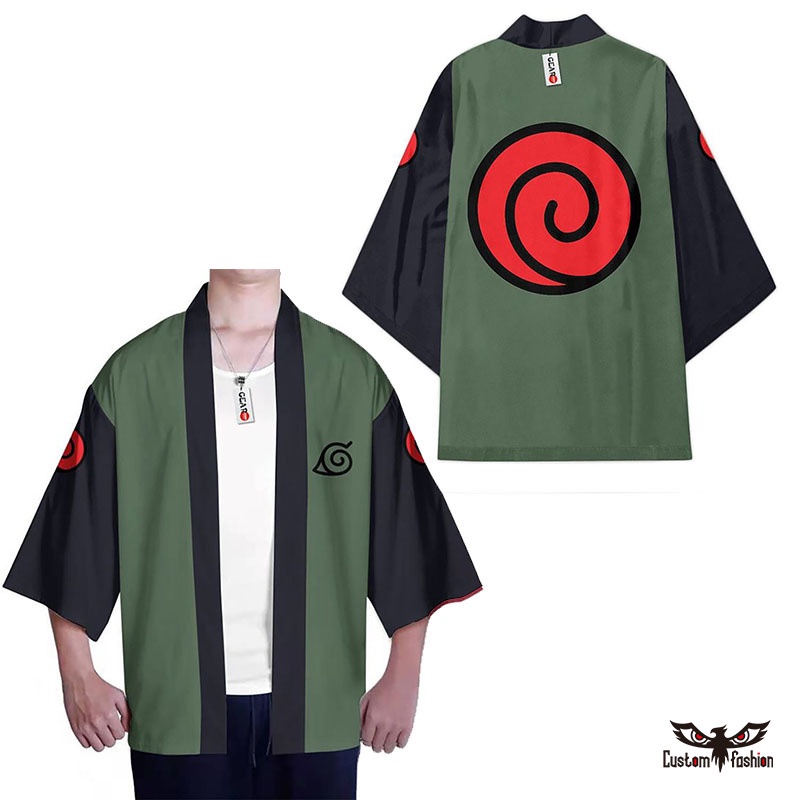 Áo Khoác Kimono Hóa Trang Nhân Vật Uchiha Sasuke Akatsuki Trong Naruto