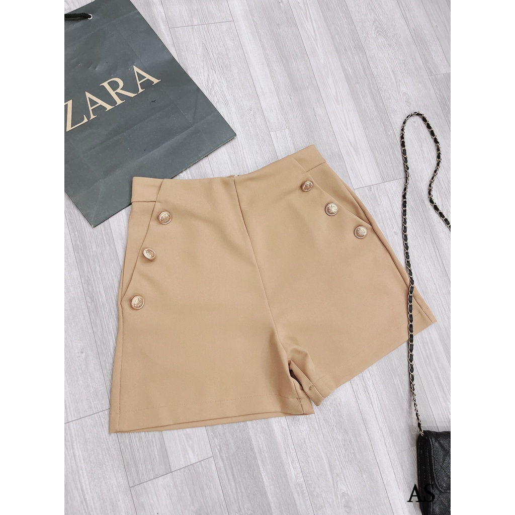 QUẦN SHORT ZRF CÚC ĐỒNG TÚI CHÉO CHO NỮ