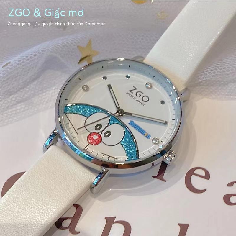 Đồng Hồ Đeo Tay Doraemon Dạ Quang Thiết Kế Đơn Giản Cho Nữ đồng hồ đeo tay hoạt hình đồng hồ nữđồng hồ sinh viên Đồng hồ thạch anh đồng hồ trẻ em