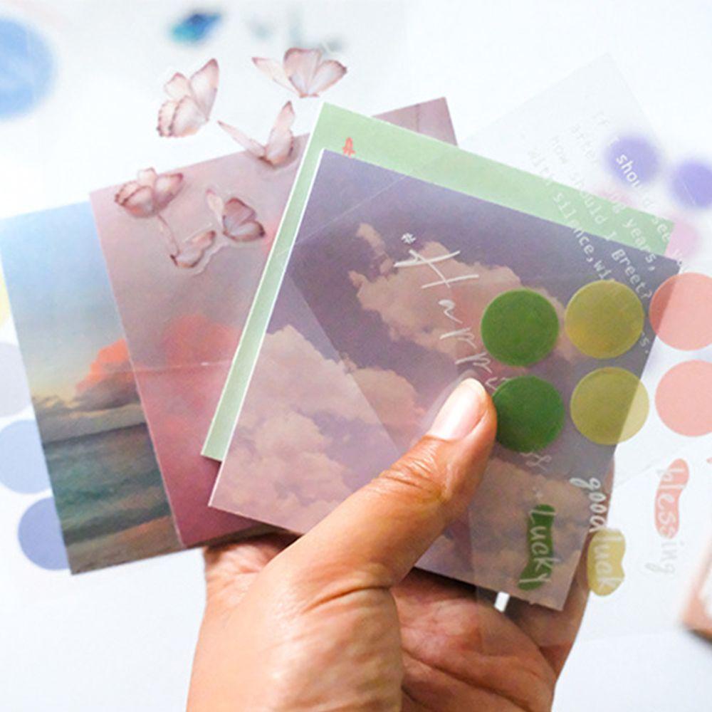 Giấy Dán Ghi Chú Họa Tiết Dễ Thương Trang Trí Văn Phòng / Trường Học