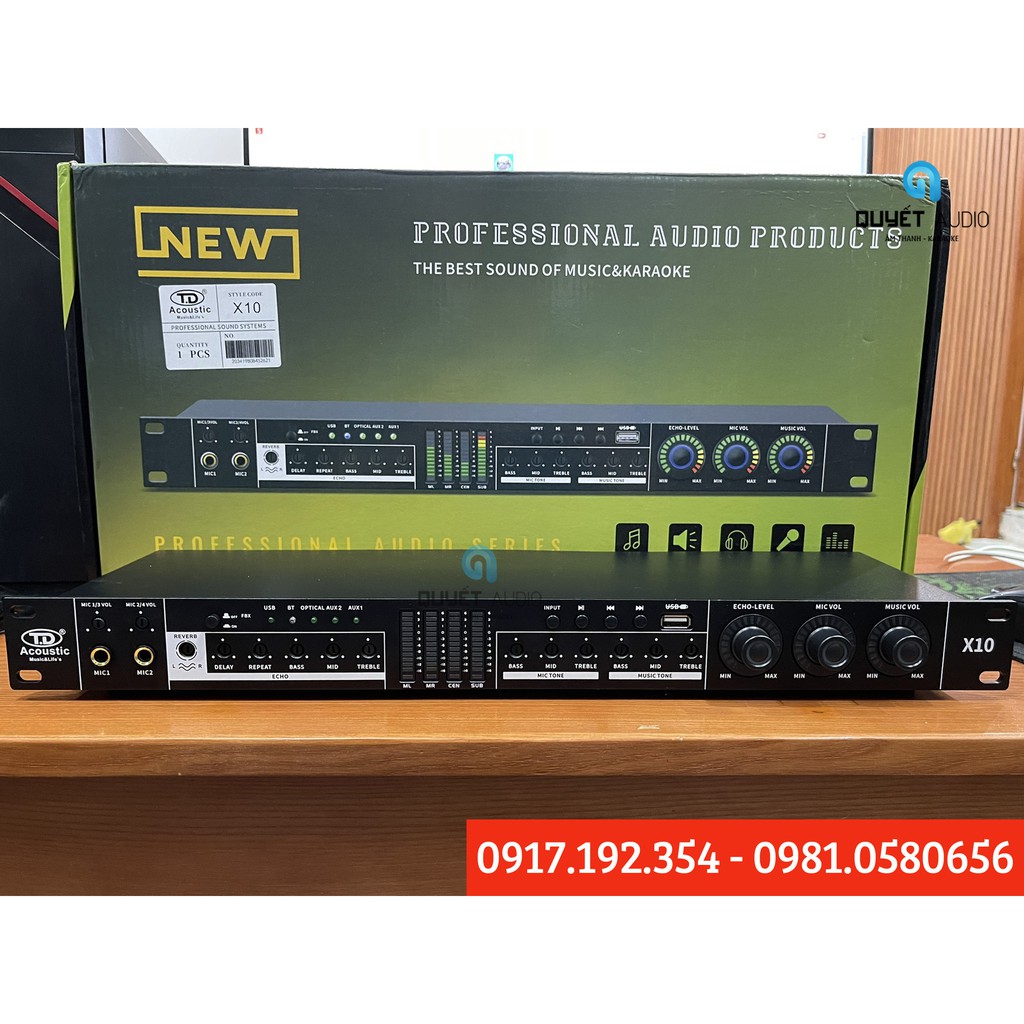 Vang cơ có REVERB - TD X10 (mẫu mới)
