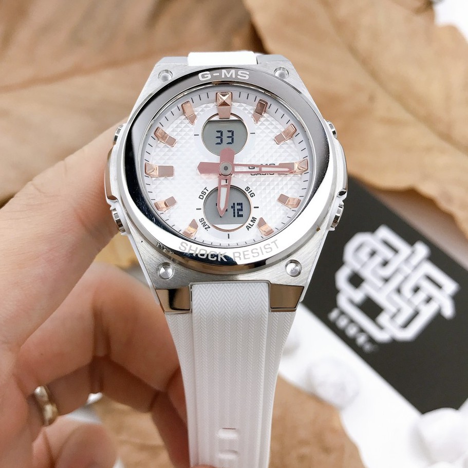 Đồng hồ nữ Casio BABY-G MSG-C100 / MSG-C100-7A chống va đập chính hãng
