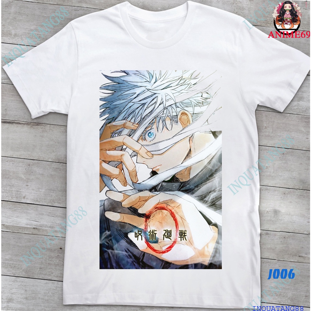 áo thun nam nữ in hình - Jujutsu Kaisen 0 - Chú Thuật Hồi Chiến nhiễu mẫu
