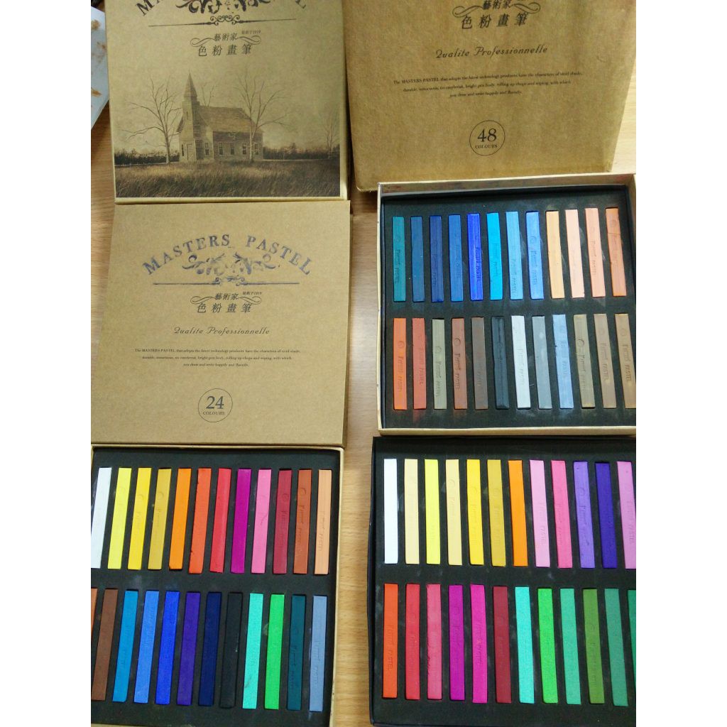 Phấn Tiên Maries 48 màu, Master Pastel 48 Màu