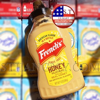 sốt ăn kiêng KETO mù tạt vàng mật ong Usa ít calo 340gr