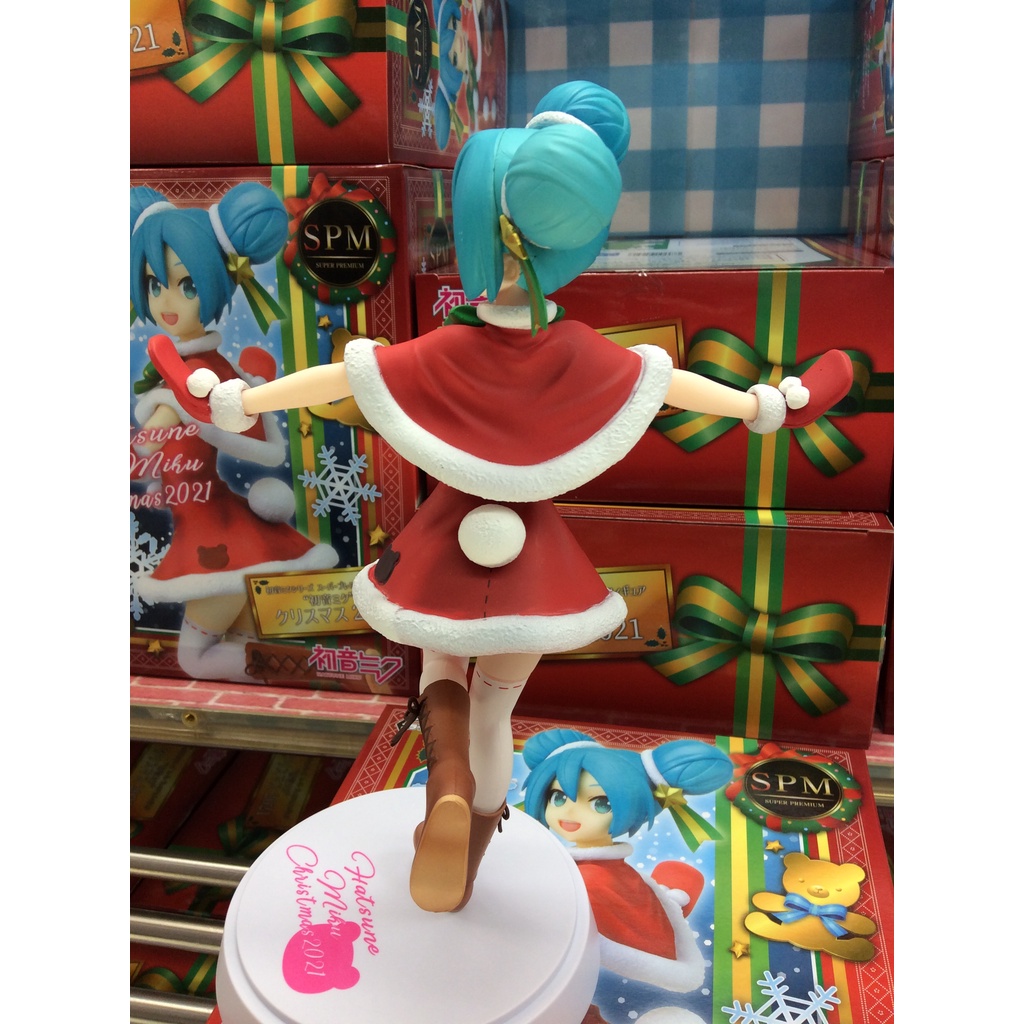 Mô hình chính hãng HATSUNE MIKU - phiên bản Christmas 2021 - hãng SEGA SPM