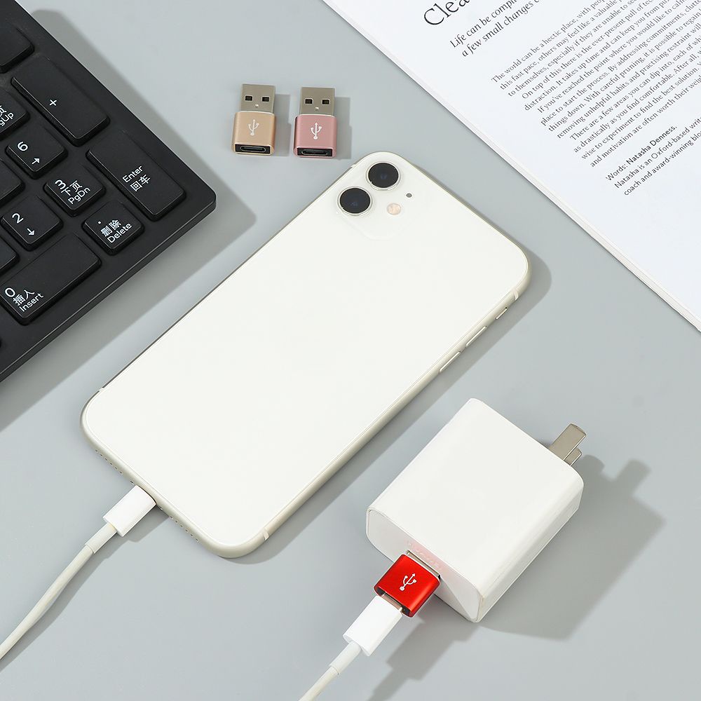 Đầu chuyển đổi cáp sạc nhanh loại C sang USB 3.0 cho IP12 11