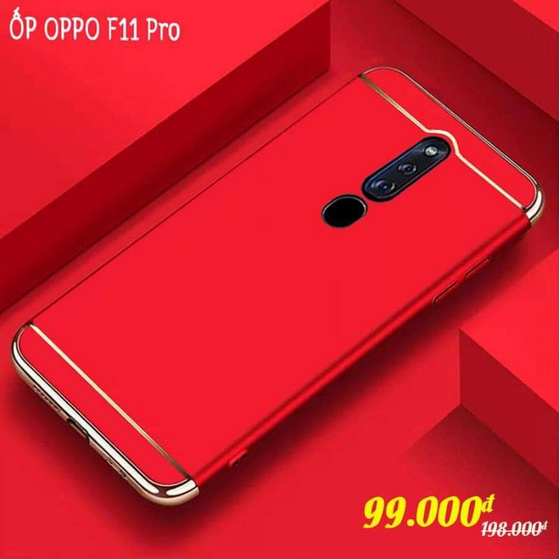 Ốp lưng viền vàng  OPPO_F 11PRO