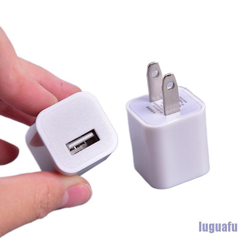 Cục Sạc 5w Cổng Usb Cho Ipod / Ipad / Iphone 5 / 5c / 5s / 6 / 6s / 7 Plus