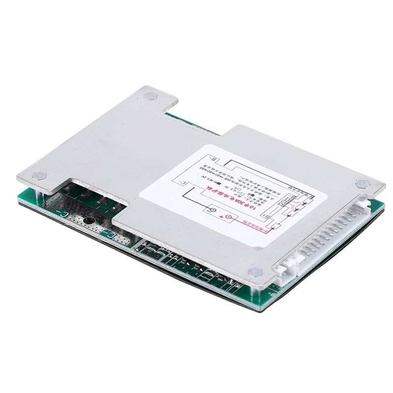 Bảng mạch bảo vệ pin 16S 48V 30A LIFEPO4 BMS PCB dành cho xe đạp điện ESCOOTER