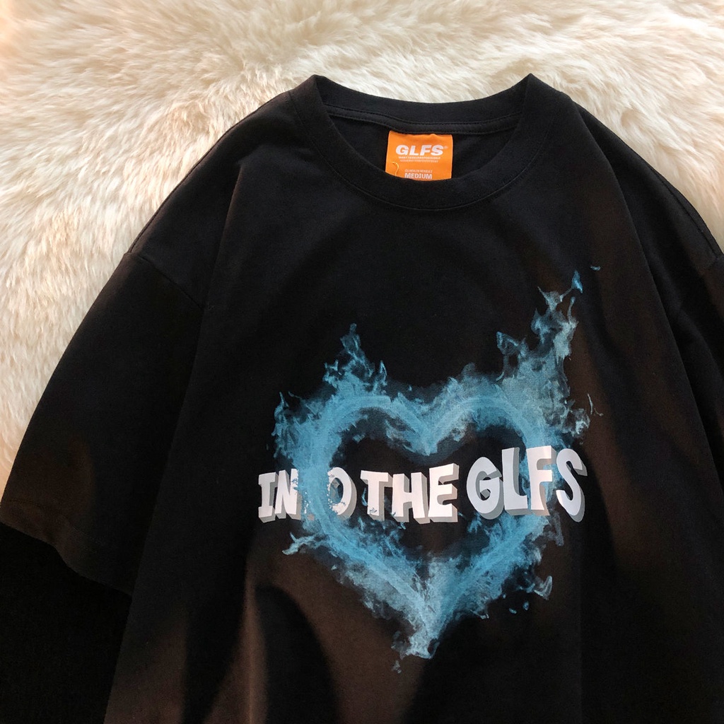 Áo Thun Dáng Rộng Ngắn Tay Thời Trang Mùa Hè Hàn Quốc Dành Cho Nữ 2022