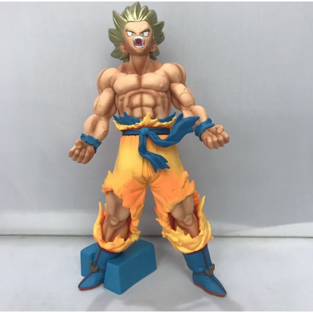 Mô Hình Figure Dragon ball 7 viên ngọc rồng  songoku tóc mạ vàng 18cm