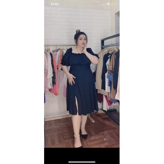 Váy xẻ tà bigsize 80-140kg