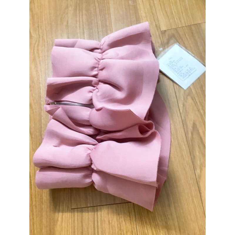 [Sẵn Hàng]♥️Áo Quây Croptop Ống Bèo Hồng(ảnh thật)Fzsize Dưới 55kg Pink Croptop