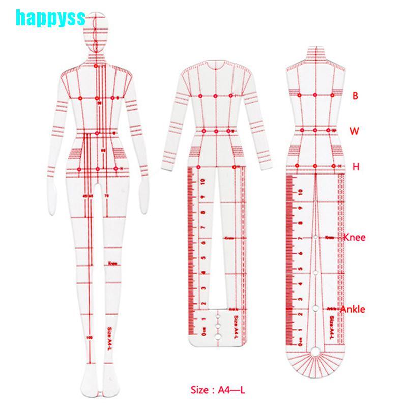 Thước Kẻ Vẽ Phác Thảo Thiết Kế Thời Trang