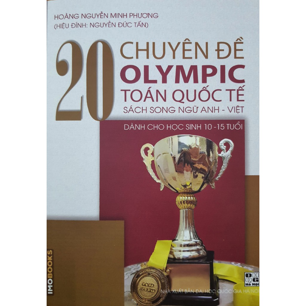 Sách - 20 Chuyên đề OLYMPIC Toán quốc tế - Sách song ngữ Anh Việt