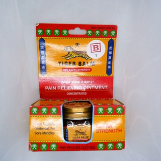 (Hình thật) Dầu cù là Con Cọp Tiger Balm - Red Extra Strength 18g