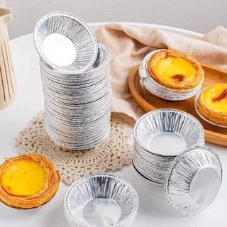 Khuôn tart giấy bạc, chén bạc Đế bánh Tart, khuôn giấy bạc nướng hàu nướng bánh Tart trứng