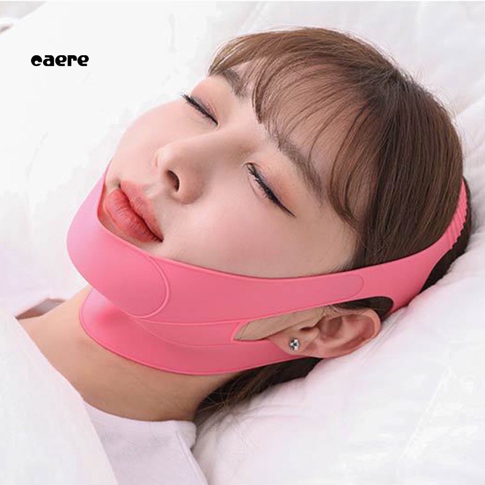 caere Face Neck Wrinkle Removal Slimming Mask Double Chin Lifting Firming Sleep Band