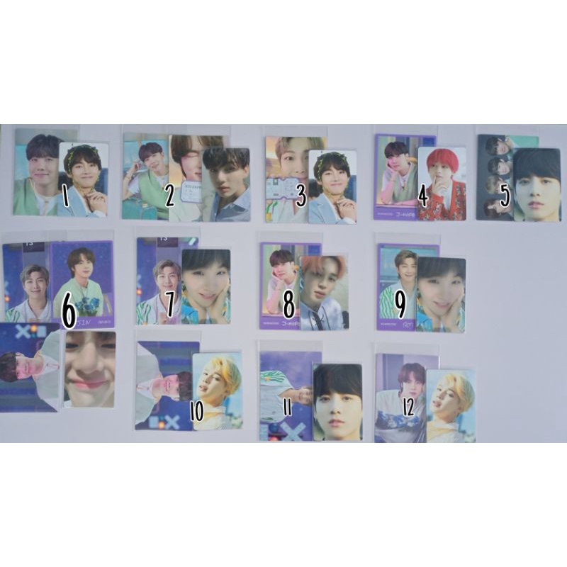 BTS combo photocard phụ kiện  hot trend yêu cầu lấy kèm