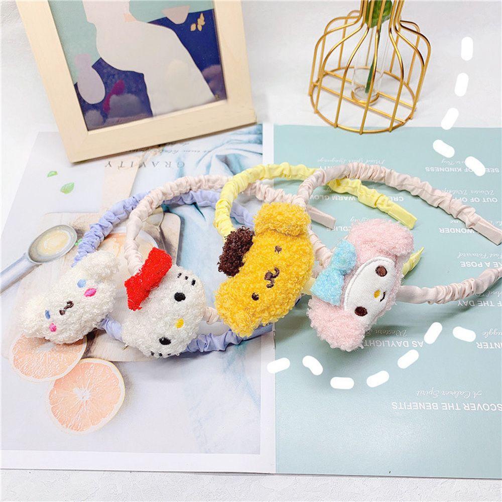 Băng Đô Cài Tóc Rửa Mặt Họa Tiết Thỏ Melody 15H Chống Trượt Cho Nữ