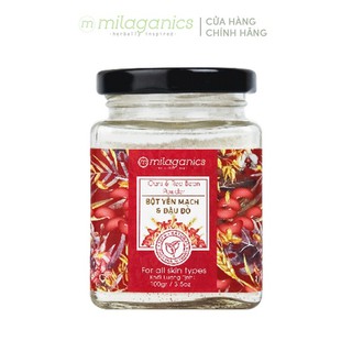 Bột Yến mạch Đậu đỏ MILAGANICS 100g