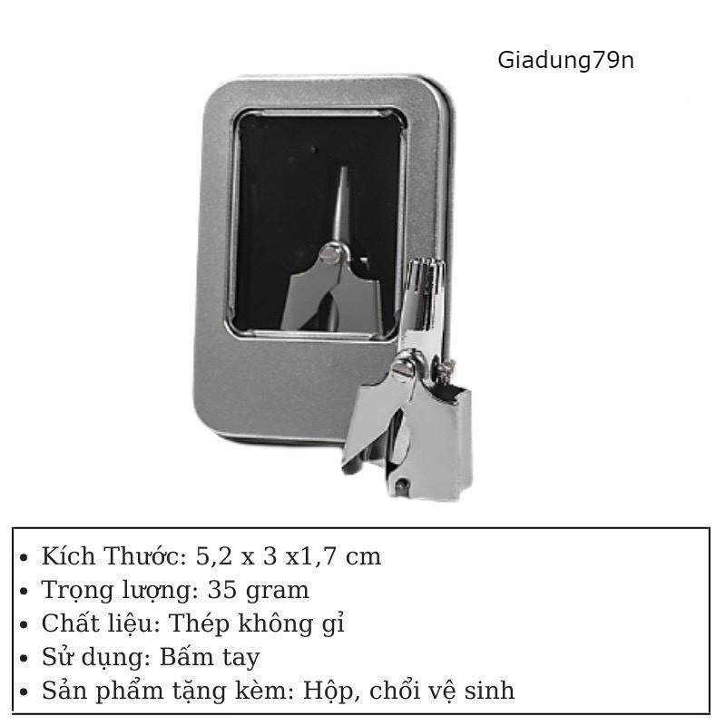 Dụng Cụ Cắt Tỉa Lông Mũi , Máy Tỉa Lông Mũi Kèm Hộp Đựng Tiện Lợi