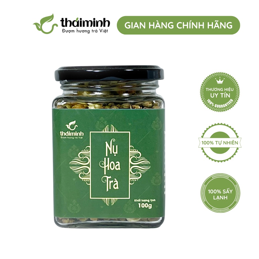 Nụ Hoa Trà Thái Minh, hương thơm thanh mát, vị chát nhẹ đặc trưng