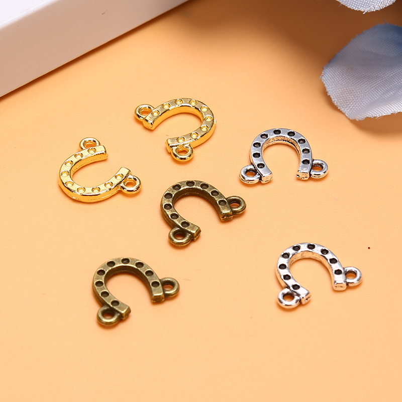 CHARMS (Đang Bán) Bộ 50 Mặt Dây Chuyền Hình Móng Ngựa