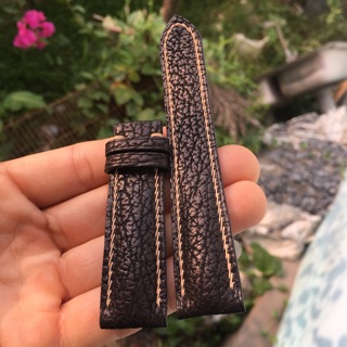 Da thật- cá mập chỉ khâu tay, handmade