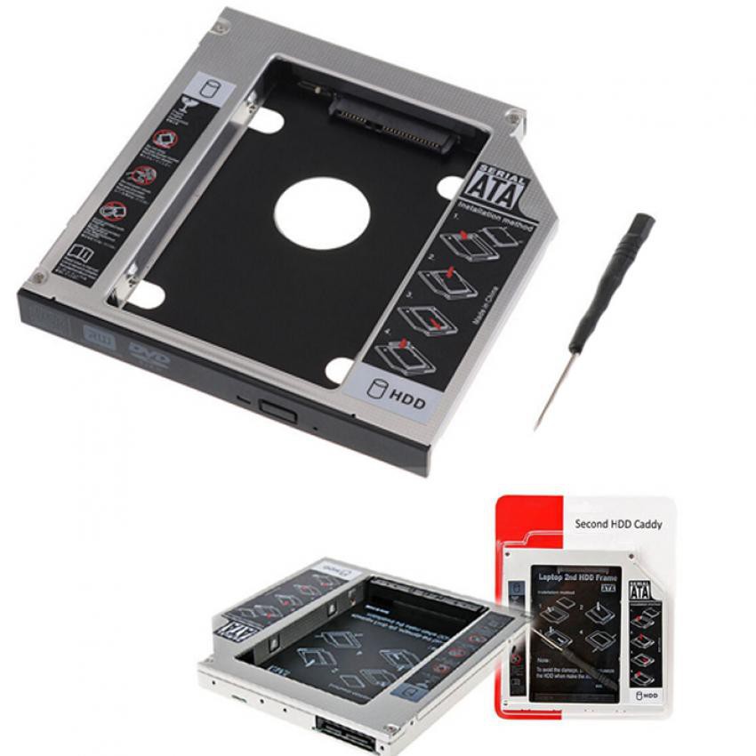 Khay Ổ Cứng Caddy Bay Mỏng , Dày (Gắn Ổ Cứng Thay Ổ Quang Laptop) | BigBuy360 - bigbuy360.vn