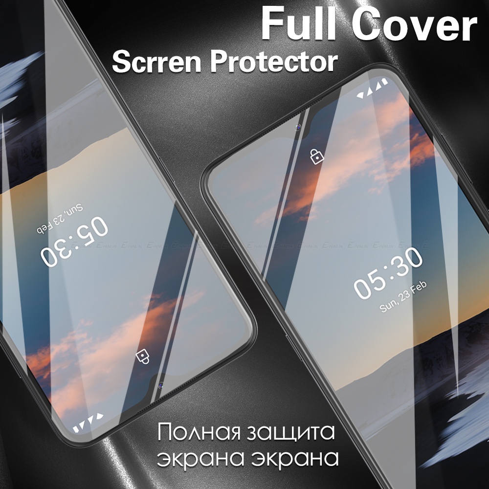 Kính Cường Lực Toàn Màn Hình Cho Nokia G10 G11 Plus G20 G21 G50 G60 G300 G400