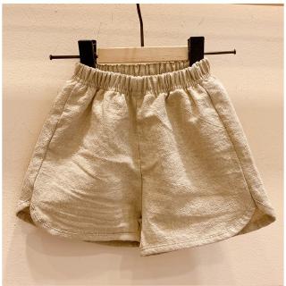 Quần Short Cotton + Linen Cho Bé