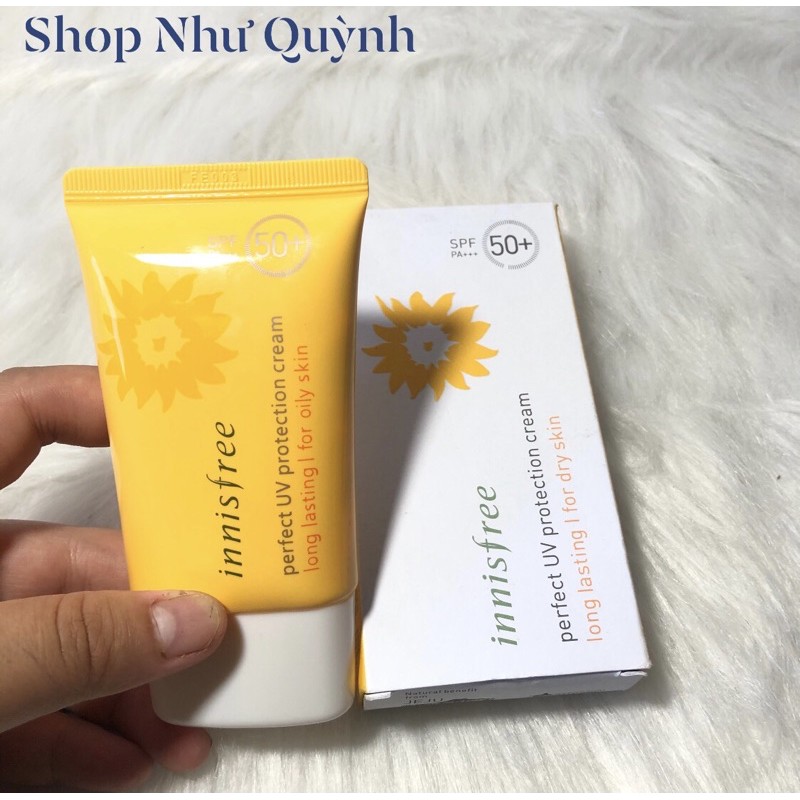 KEM chống nắng vật lý innisfree perfect 50ml