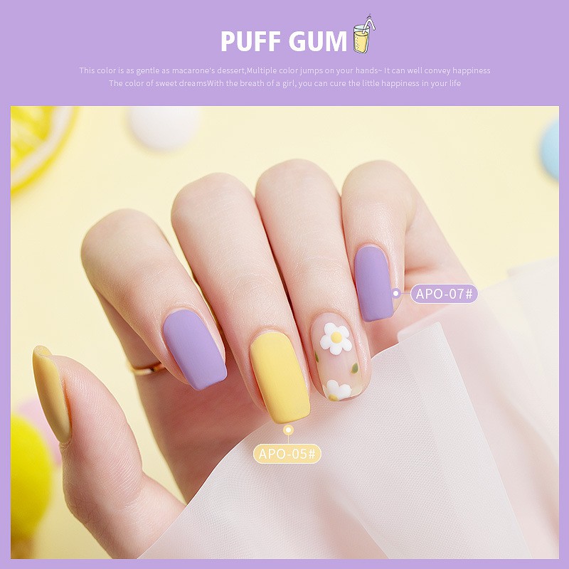 Sơn gel AS mã APO chai đỏ nhọn 15ml chính hãng