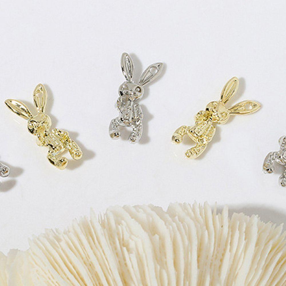 Phụ Kiện Trang Trí Móng Tay 3D Hình Nơ Bằng Kim Loại Dễ Thương