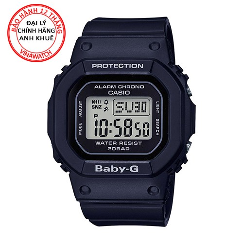 Đồng hồ Nữ Baby-G Casio dây nhựa điện tử BGD-560-1DR - Chính hãng Casio Anh Khuê