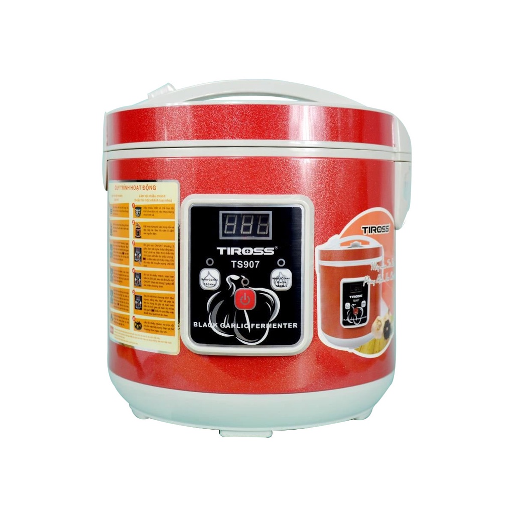 Máy làm tỏi đen Tiross TS907, khay 4 tầng, hàng chính hãng, bảo hành 12 tháng