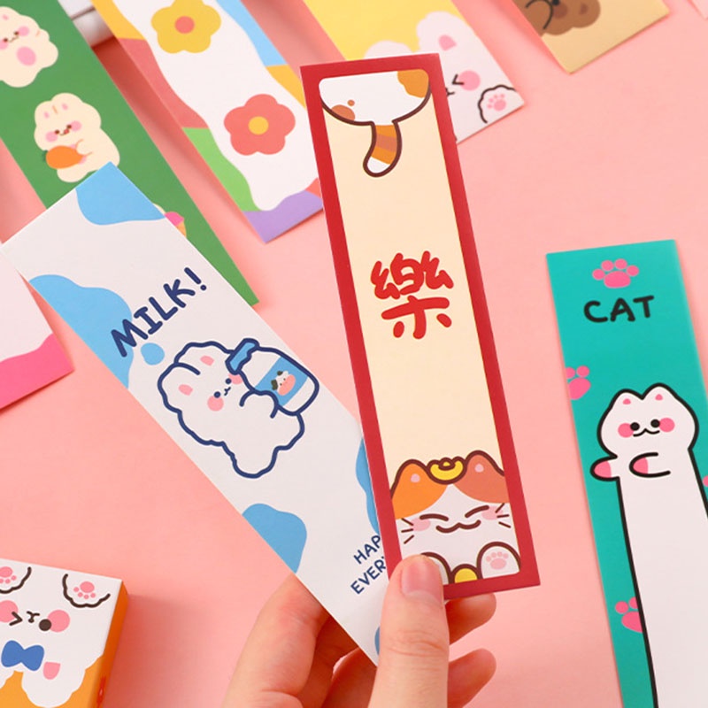 Set 30 Kẹp Giấy Đánh Dấu Trang Sách Sáng Tạo