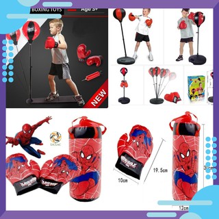 [GIÁ SỈ] BỘ GĂNG TÚI BOXING, ĐẤM BỐC TẬP PHẢN XẠ CHO BÉ TẶNG KÈM BAO TAY [SALE]