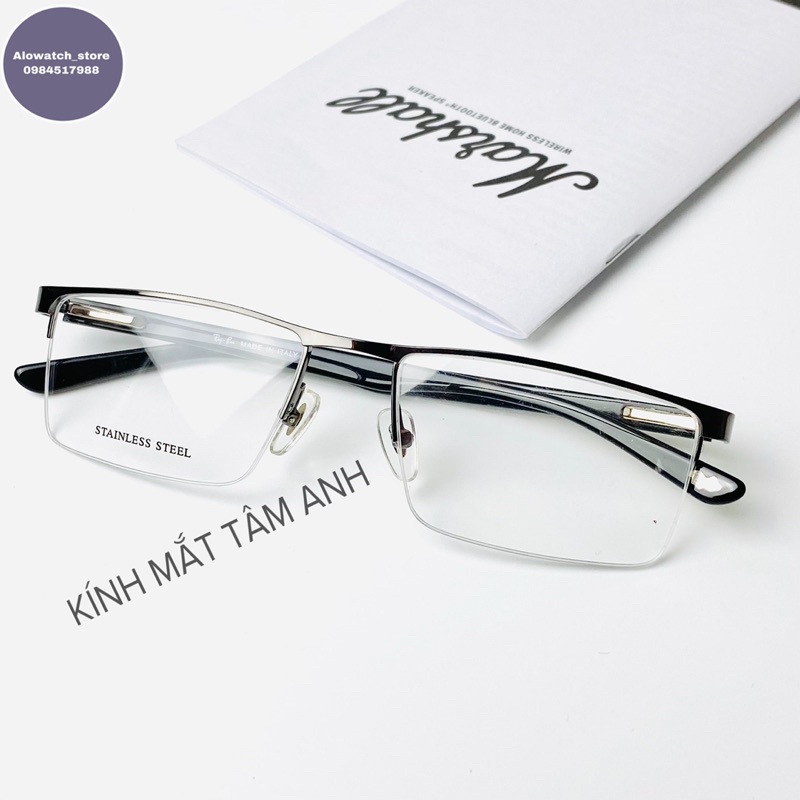 Gọng kính nam nữ TAMANHEYEWEAR cao cấp mắt xẻ cước lắp mắt cận và viễn