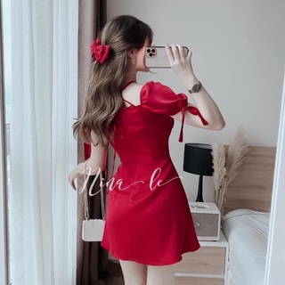 BIGSIZE Đầm cổ yếm 55-95kg