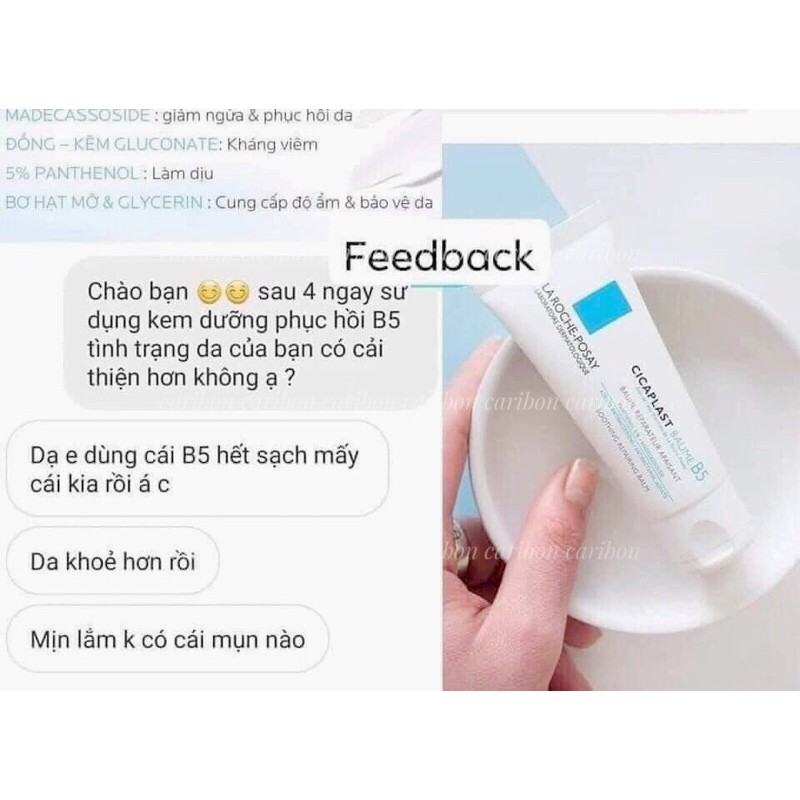 KEM DƯỠNG LAROCHE POSAY CICAPLAST BAUME B5