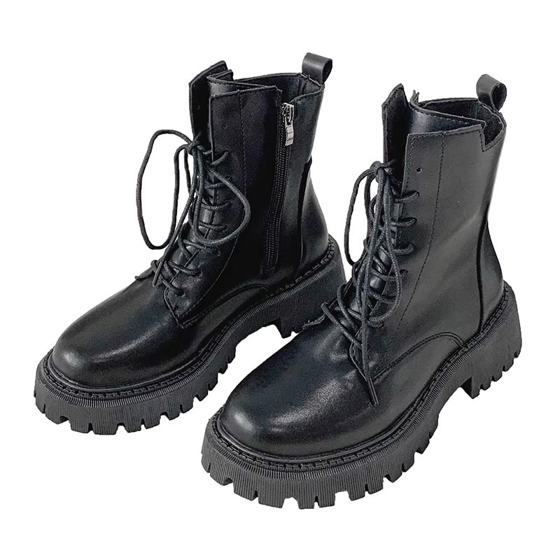 Boots da cao cổ cách điệu