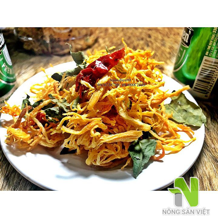 [Mã GROXUAN1 giảm 8% đơn 150K] 1kg khô gà lá chanh cay vừa - Nông Sản Việt | BigBuy360 - bigbuy360.vn