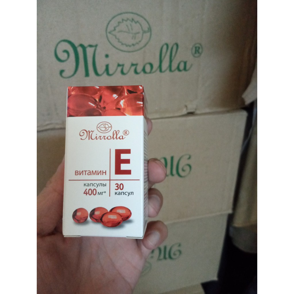 Vitamin E Mirrolla 400mg Nga
